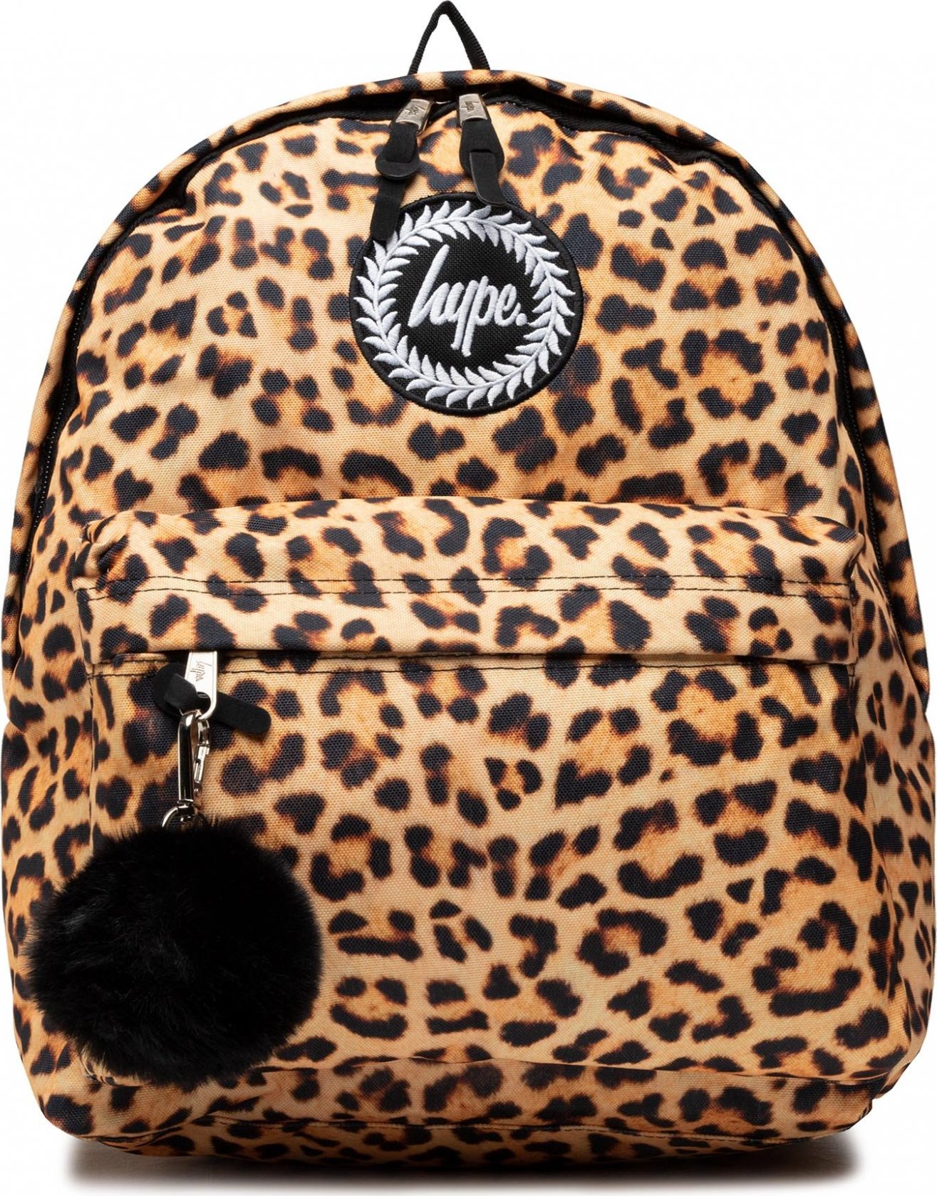 HYPE Leopard Pom Pom Backpack BTS19001