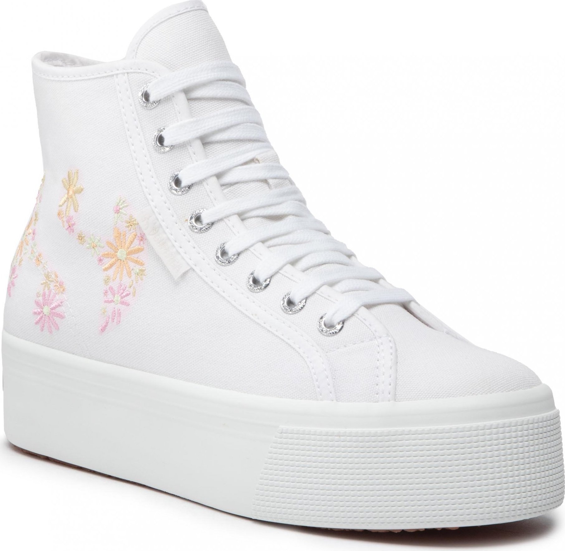 Superga 2708 Flowers Embroidery S2121GW