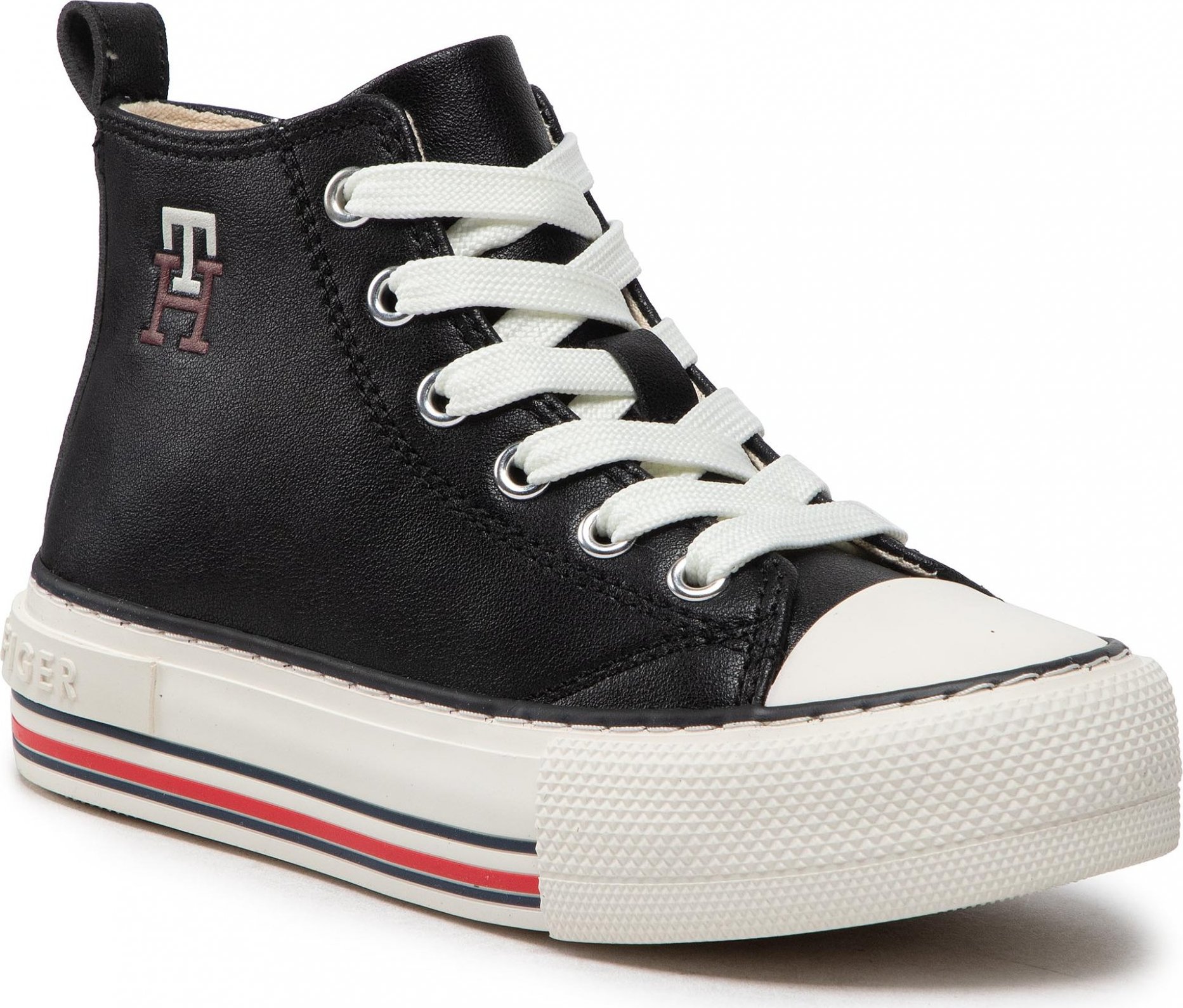 Tommy Hilfiger High Top Lace-Up Sneaker T3A9-32288-1355 M