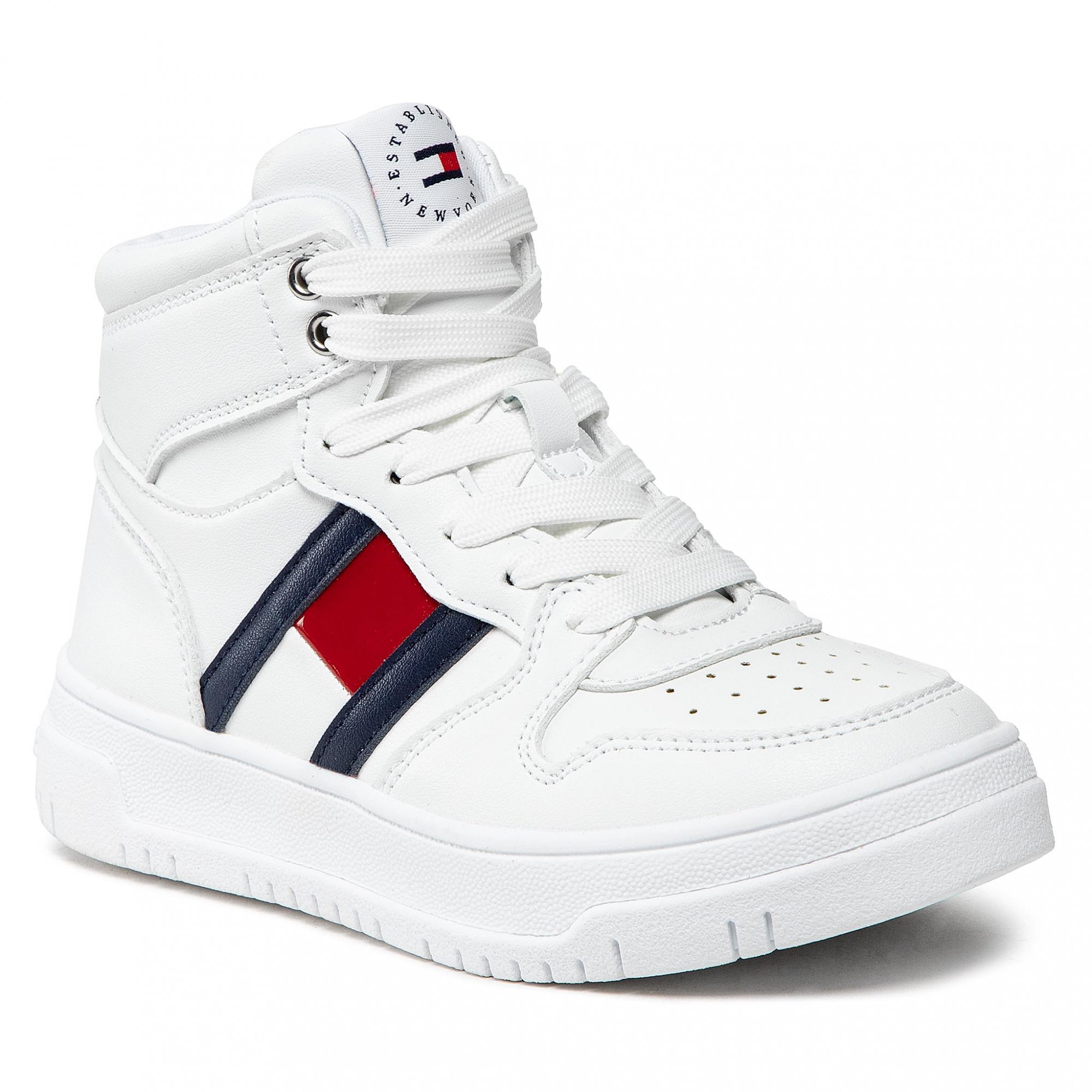 TOMMY HILFIGER High Top Lace-Up Sneaker T3A9-32345-1351 M