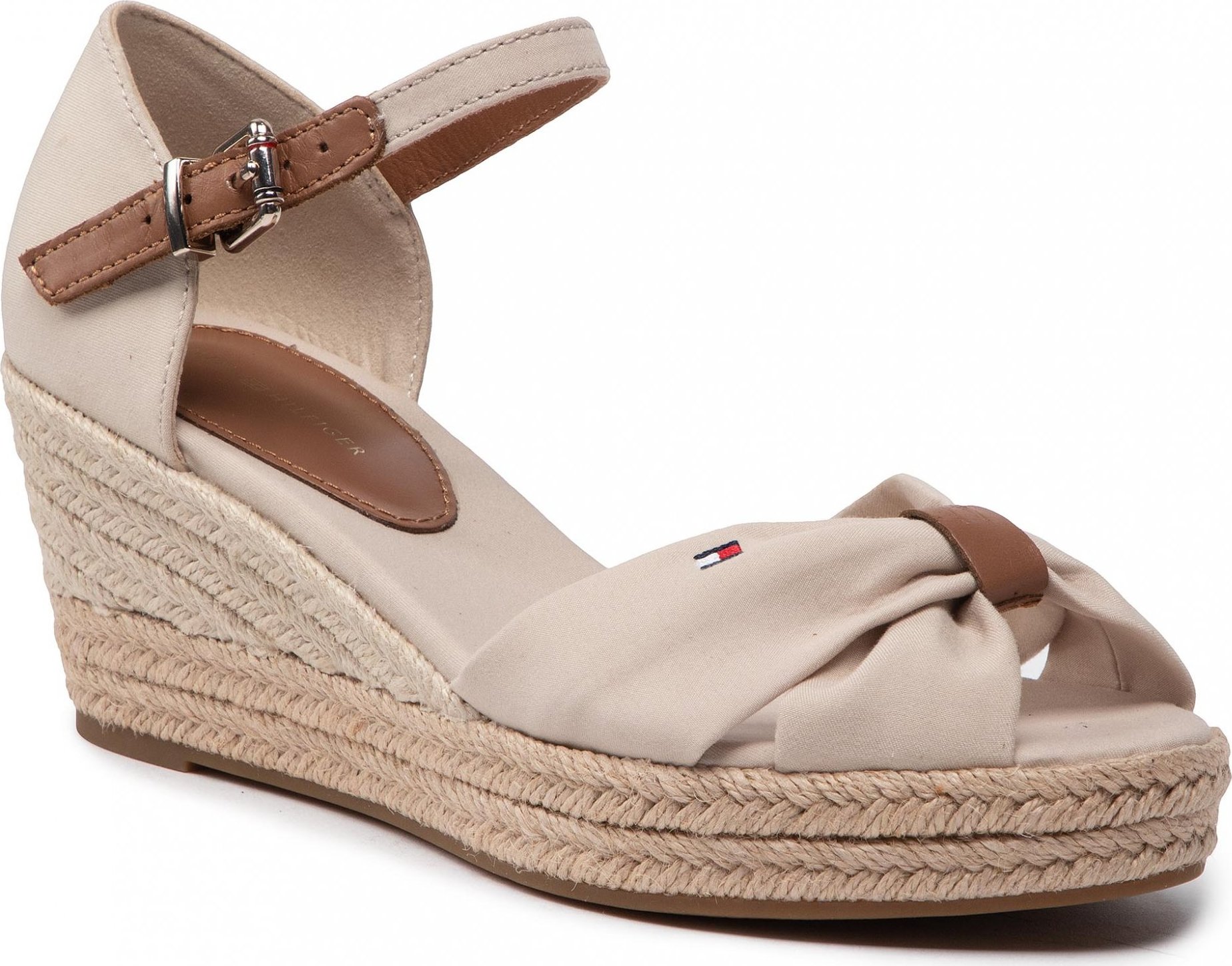 TOMMY HILFIGER Basic Open Toe Mid Wedge FW0FW04785