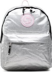 HYPE Silver Glitter Pink Crest Backpack YVLR-669