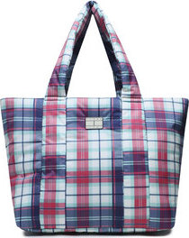 Tommy Jeans Tjw Hype Cons Travel Tote Tartan AW0AW14428