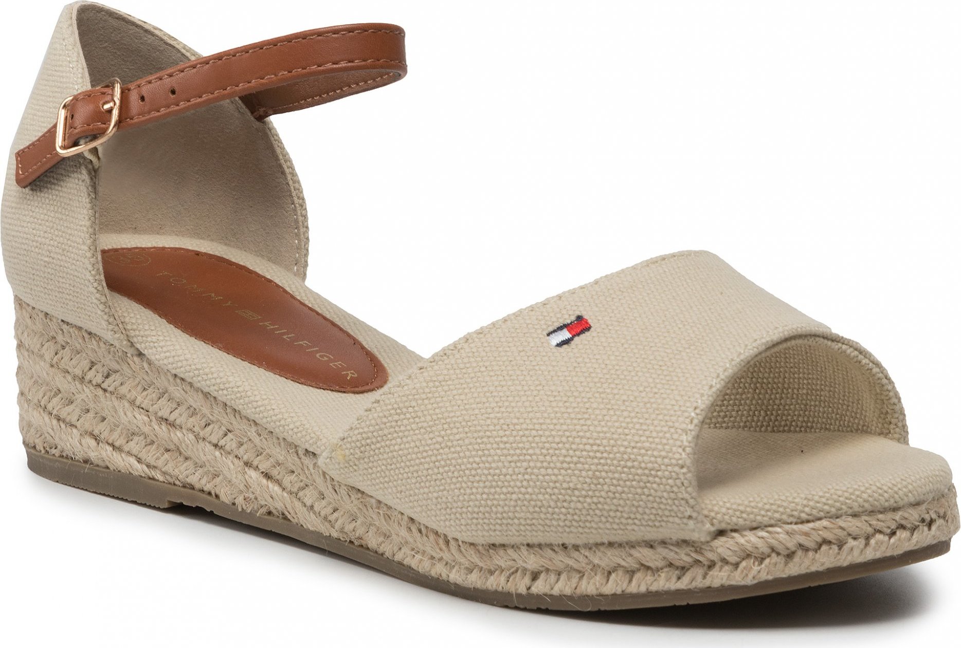 Tommy Hilfiger Rope Wedge Sandal T3A7-32185-0048 S