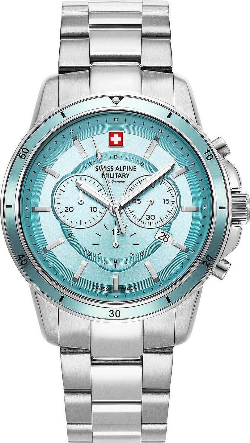 Hodinky Swiss Alpine Military 7089.9131 Silver