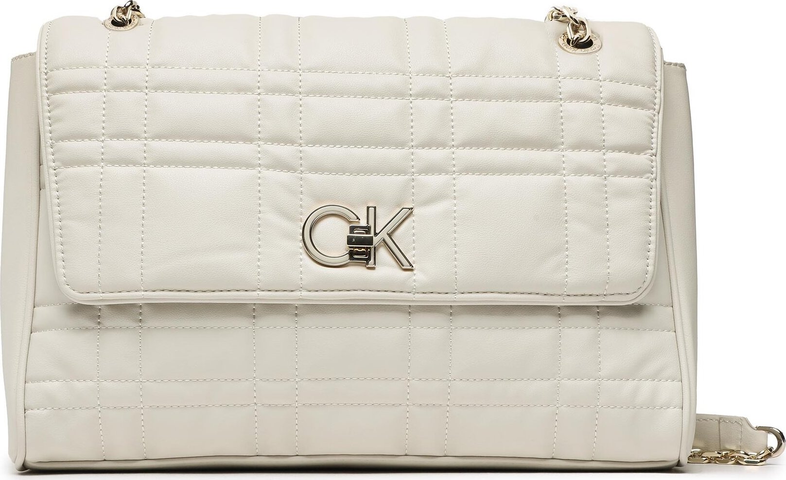 Kabelka Calvin Klein Re-Lock Quilt Shoulder Bag Lg K60K609884 YAV