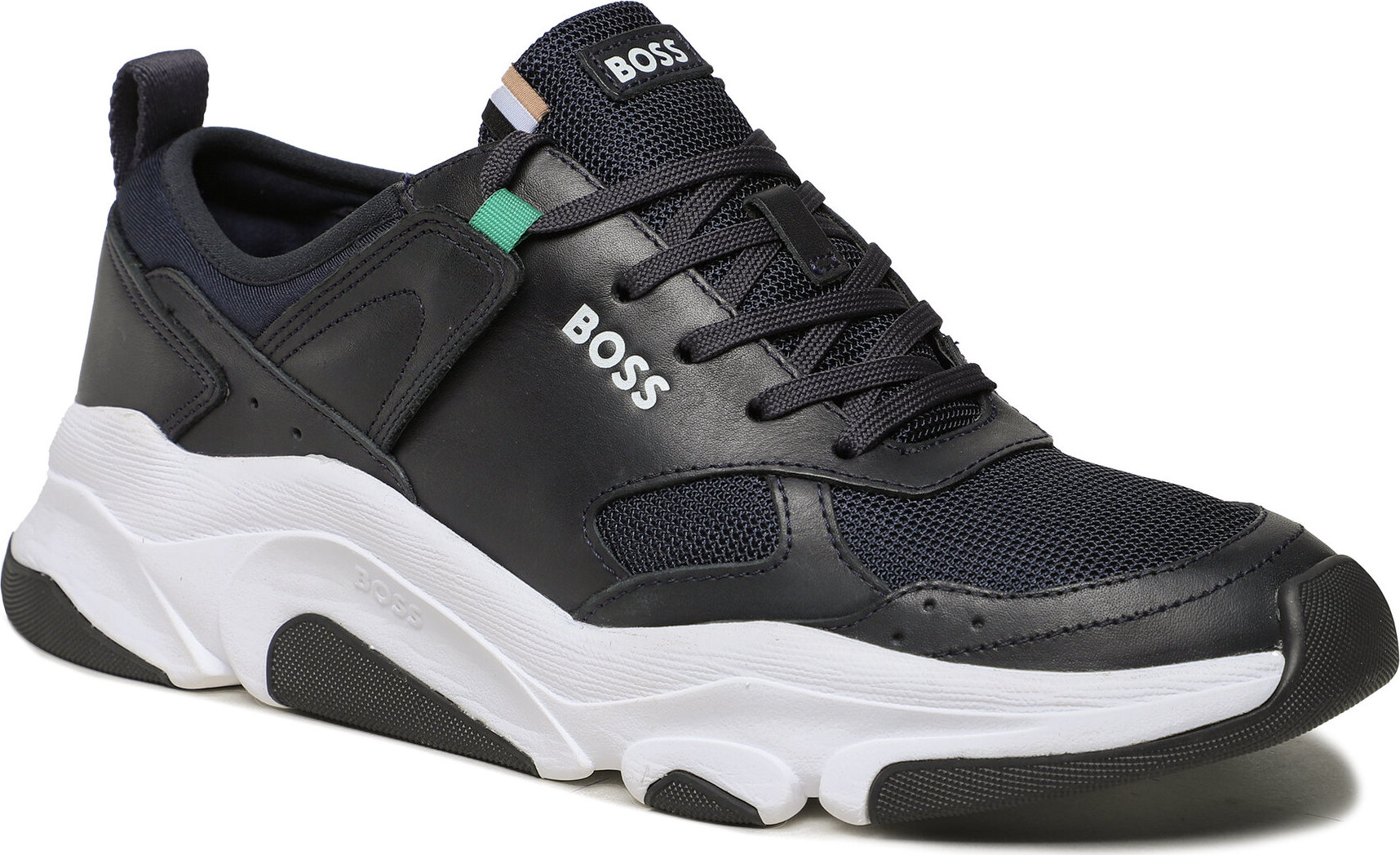 Sneakersy Boss 50493205 Dark Blue 403