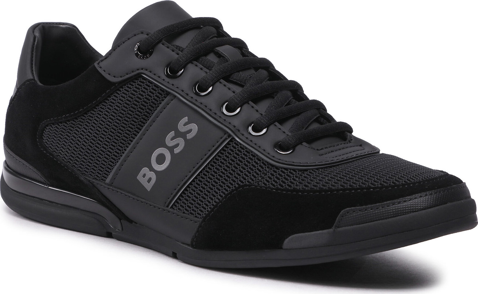 Sneakersy Boss Saturn 50485629 10247473 01 Black 005