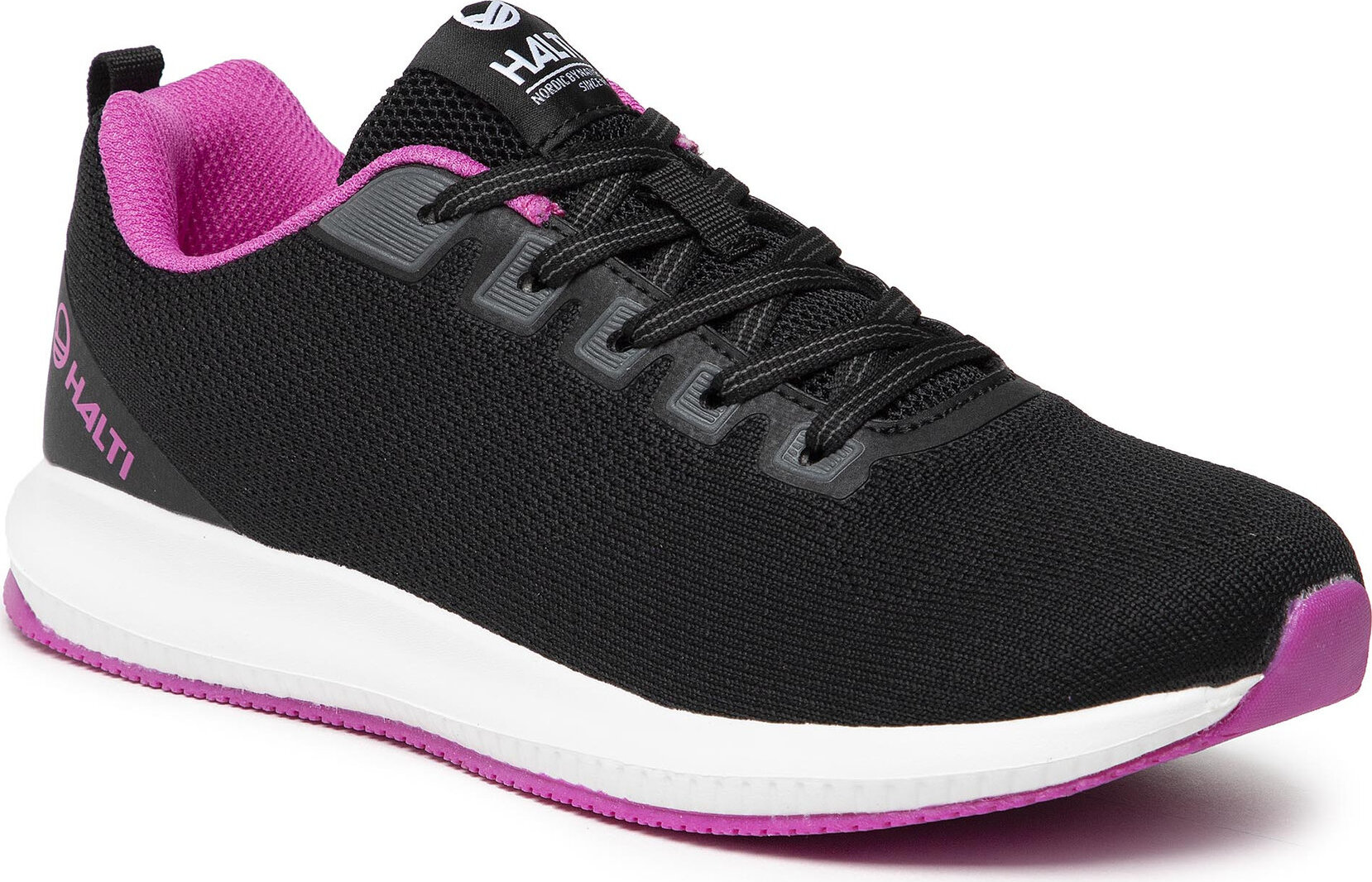 Sneakersy Halti Pace W Sneaker 054-2765 Black/Teaberry P9963