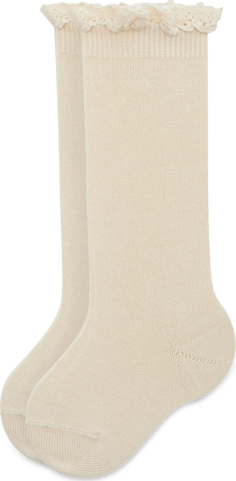 Vysoké detské ponožky Condor 2.409/2 Linen 0304