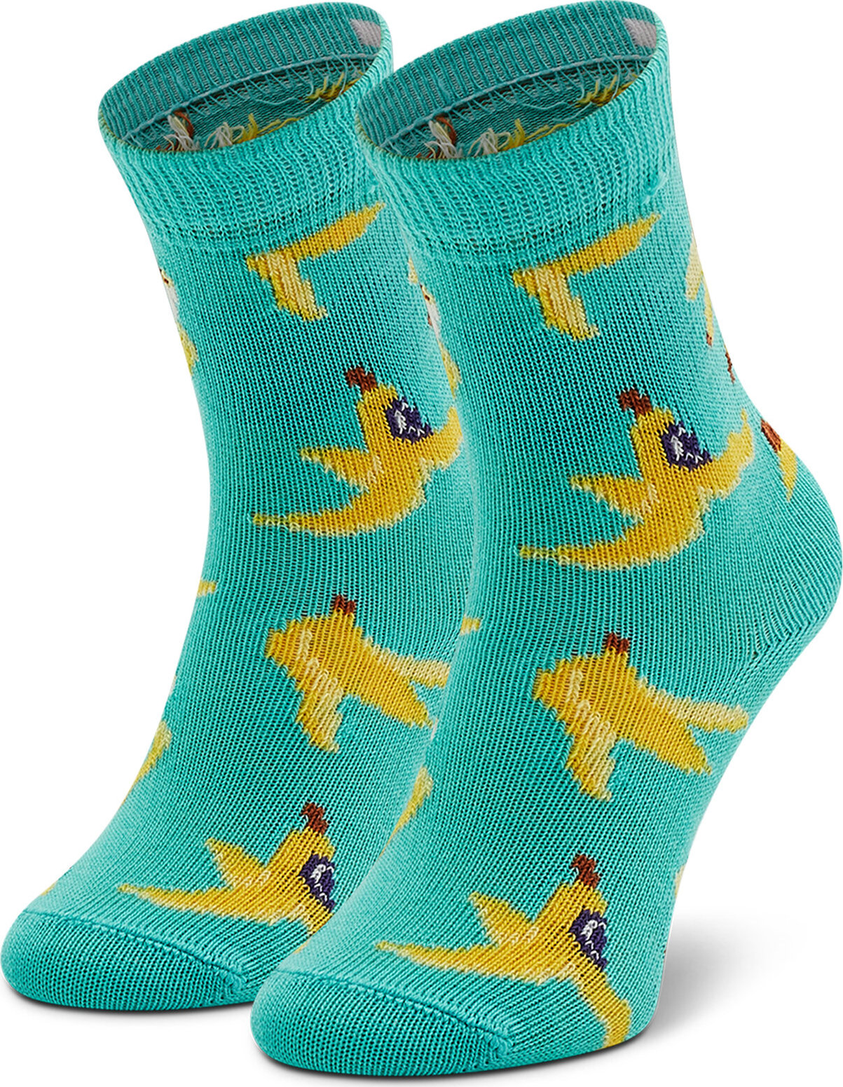 Vysoké detské ponožky Happy Socks KBBS01-7000 Zelená
