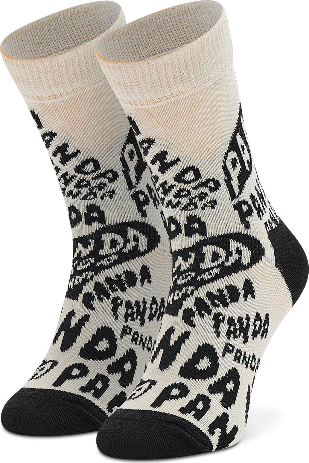 Vysoké detské ponožky Happy Socks KPAN01-1900 Béžová