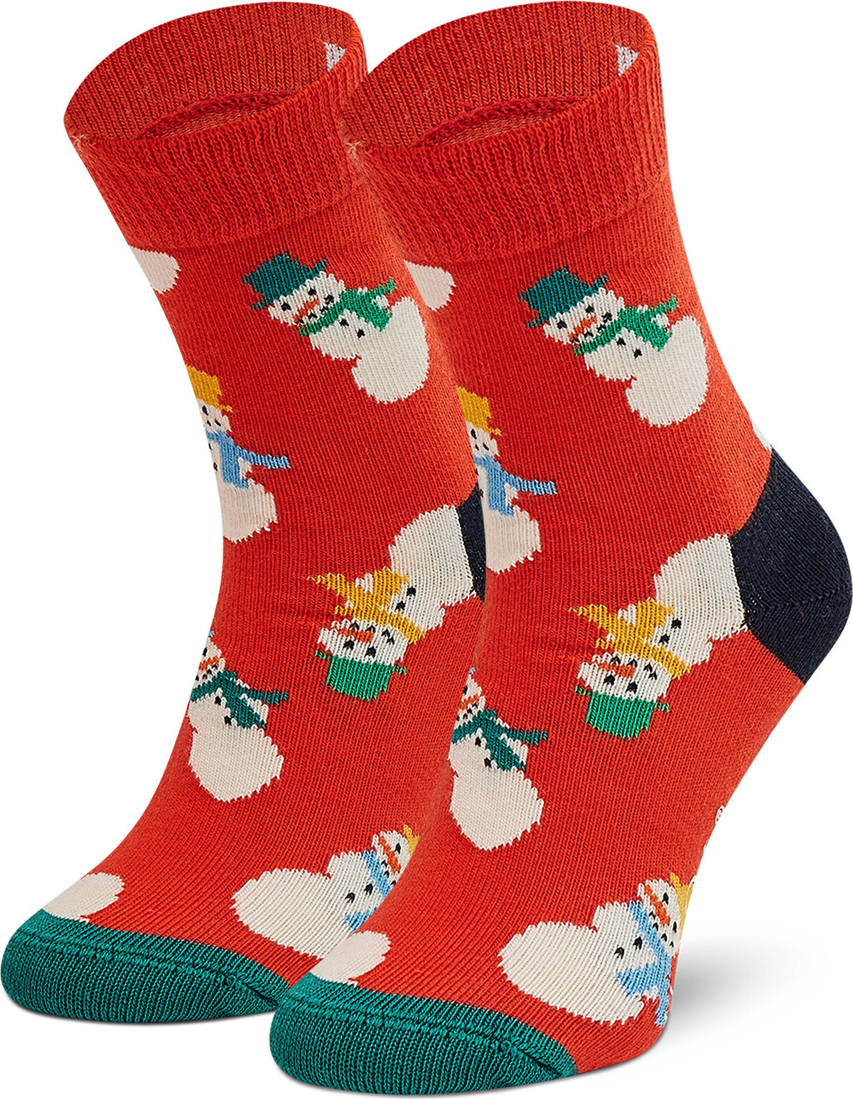 Vysoké detské ponožky Happy Socks KSNS01-4300 Červená