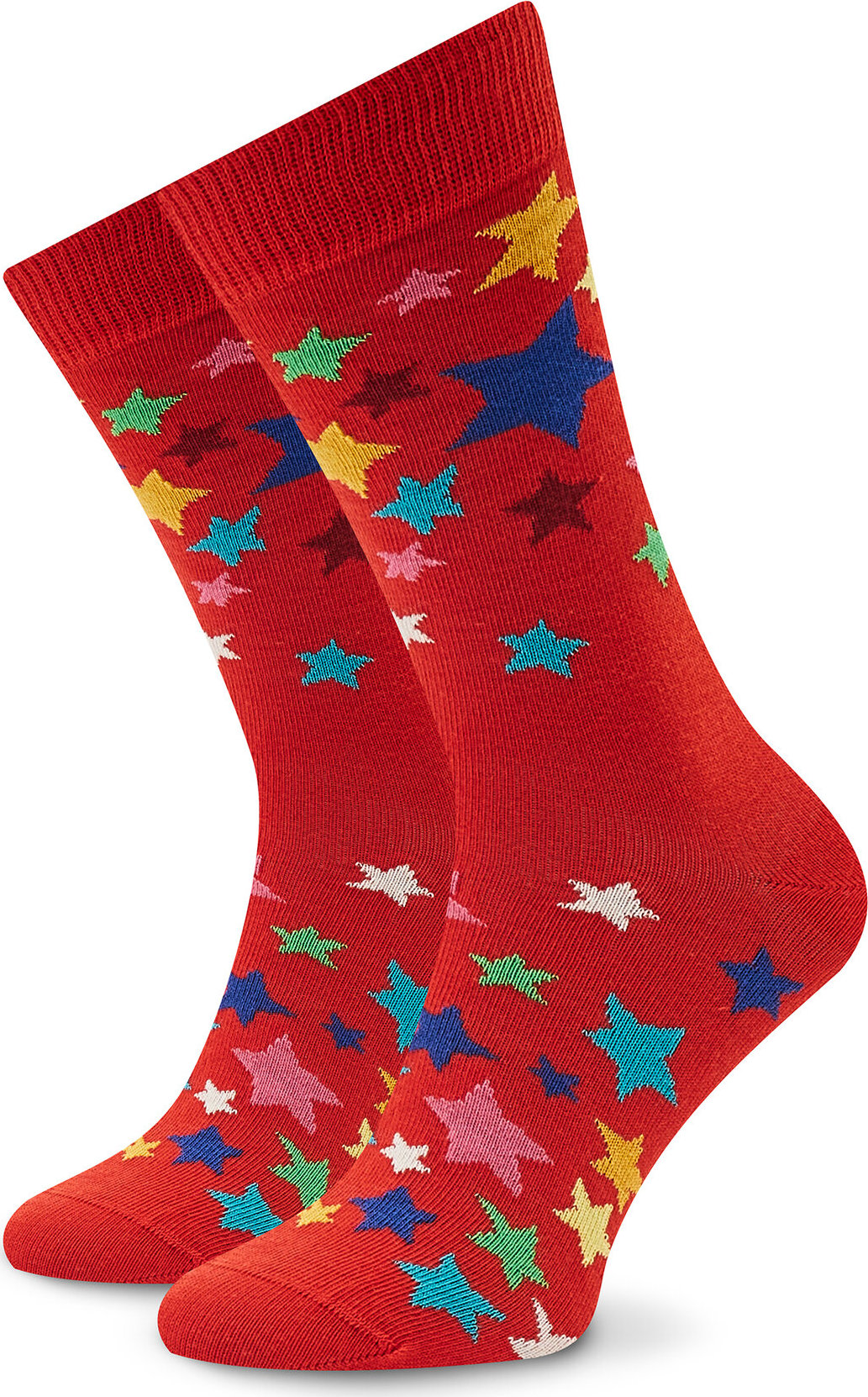 Vysoké detské ponožky Happy Socks KSTS01-4300 Červená