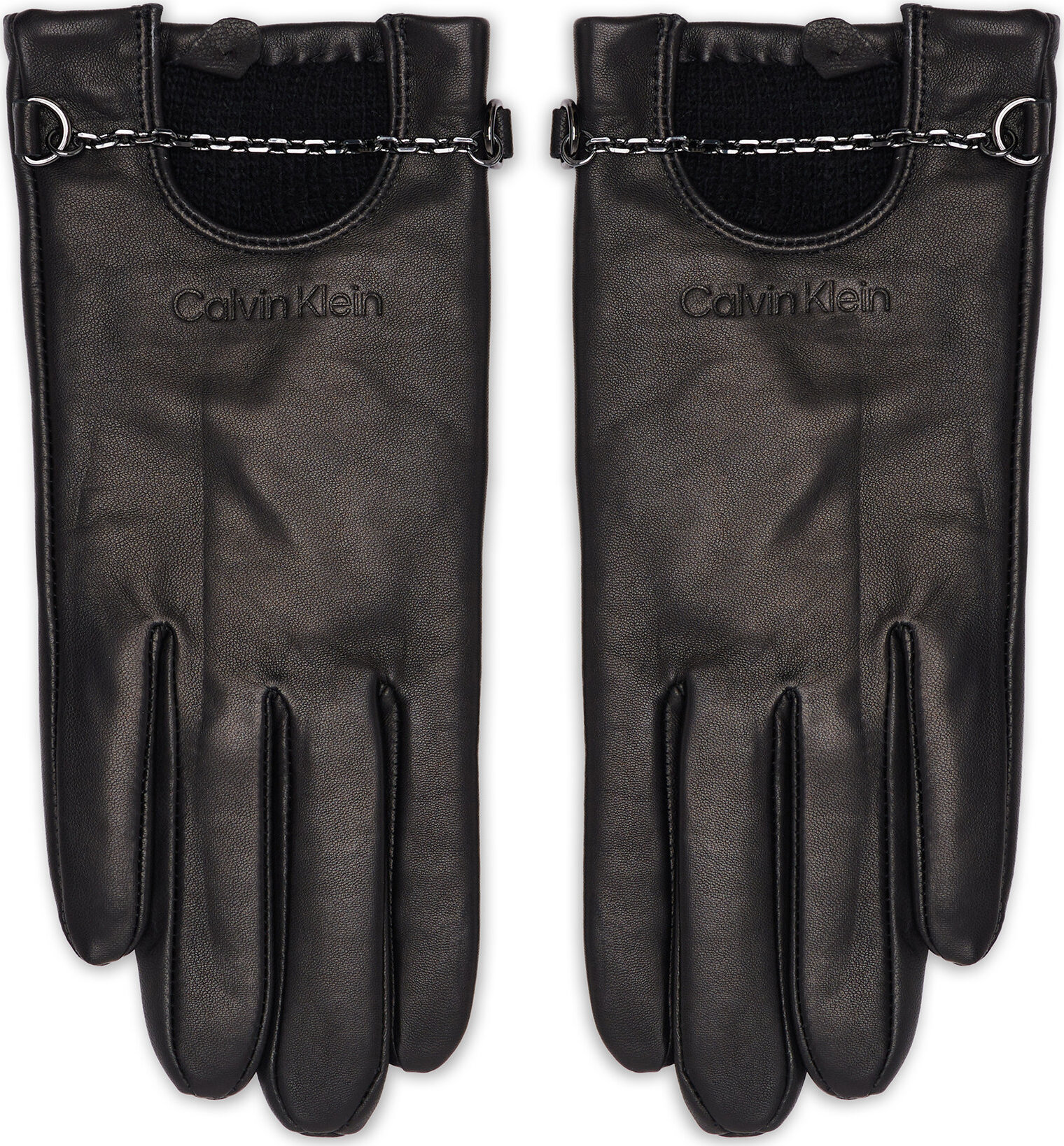Dámske rukavice Calvin Klein K60K609974 Ck Black BLK