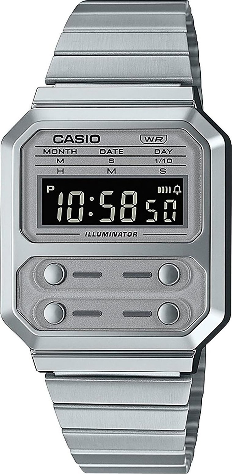Hodinky Casio Vintage A100WE-7BEF Silver