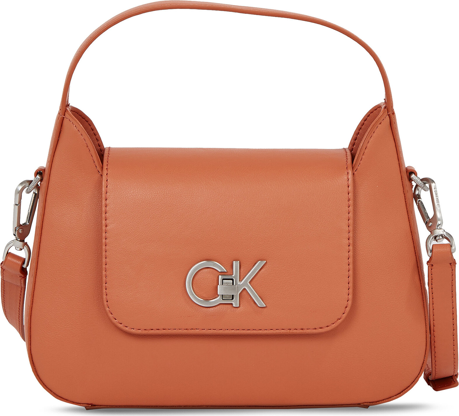 Kabelka Calvin Klein Re-Lock Crossbody W/Flap Sm K60K610770 Autumn Leaf GAP