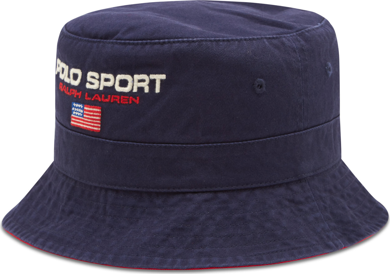 Klobúk Polo Ralph Lauren Loft Bucket Hat 710833721001 Newport Navy
