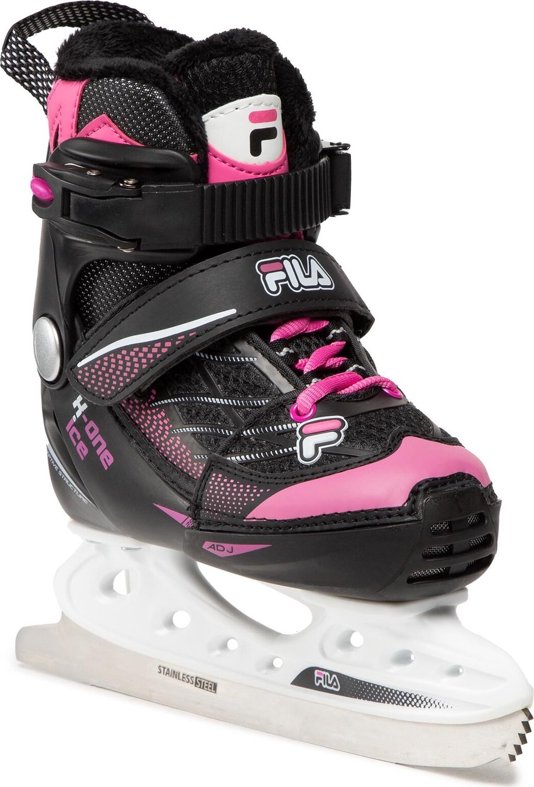 Korčule Fila Skates X One Ice G 010422205 Black/Pink