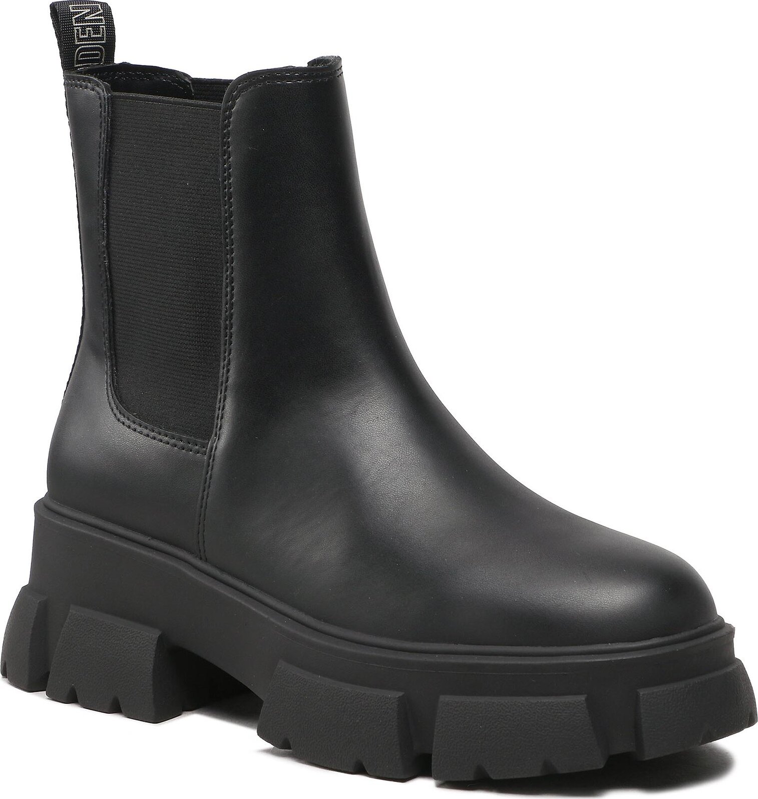 Kotníková obuv s elastickým prvkem Steve Madden Tunnel SM19000015-03001-017 Black Leather