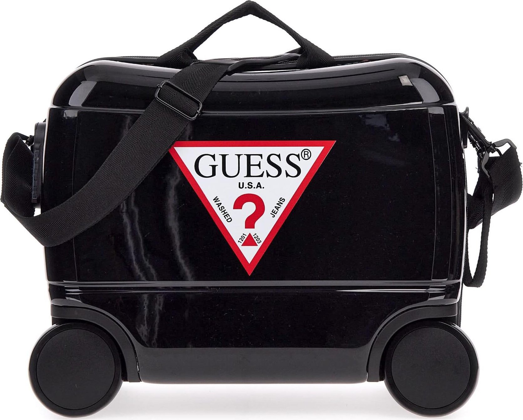 Malý tvrdý kufr Guess H3GZ04 WFGY0 JBLK
