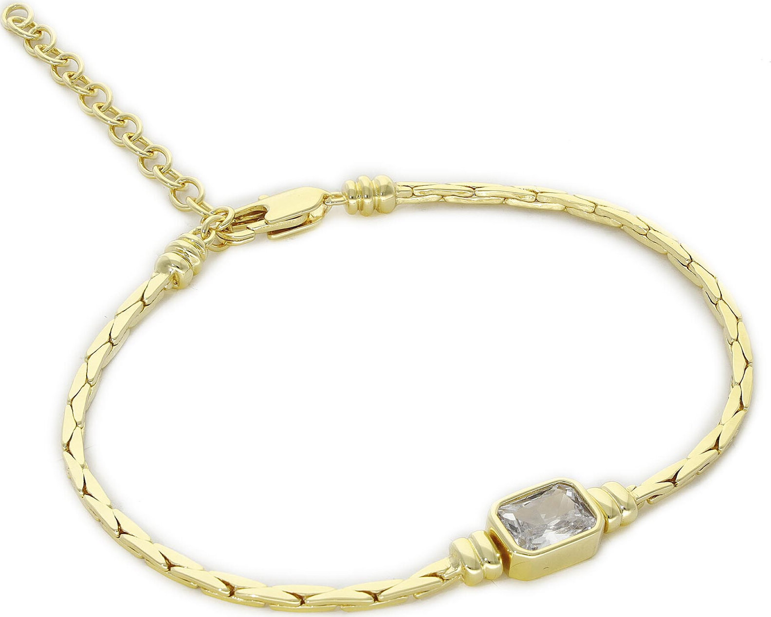 Náramok Luv AJ Camille Chain Bracelet FW22-B-CCB-G Gold