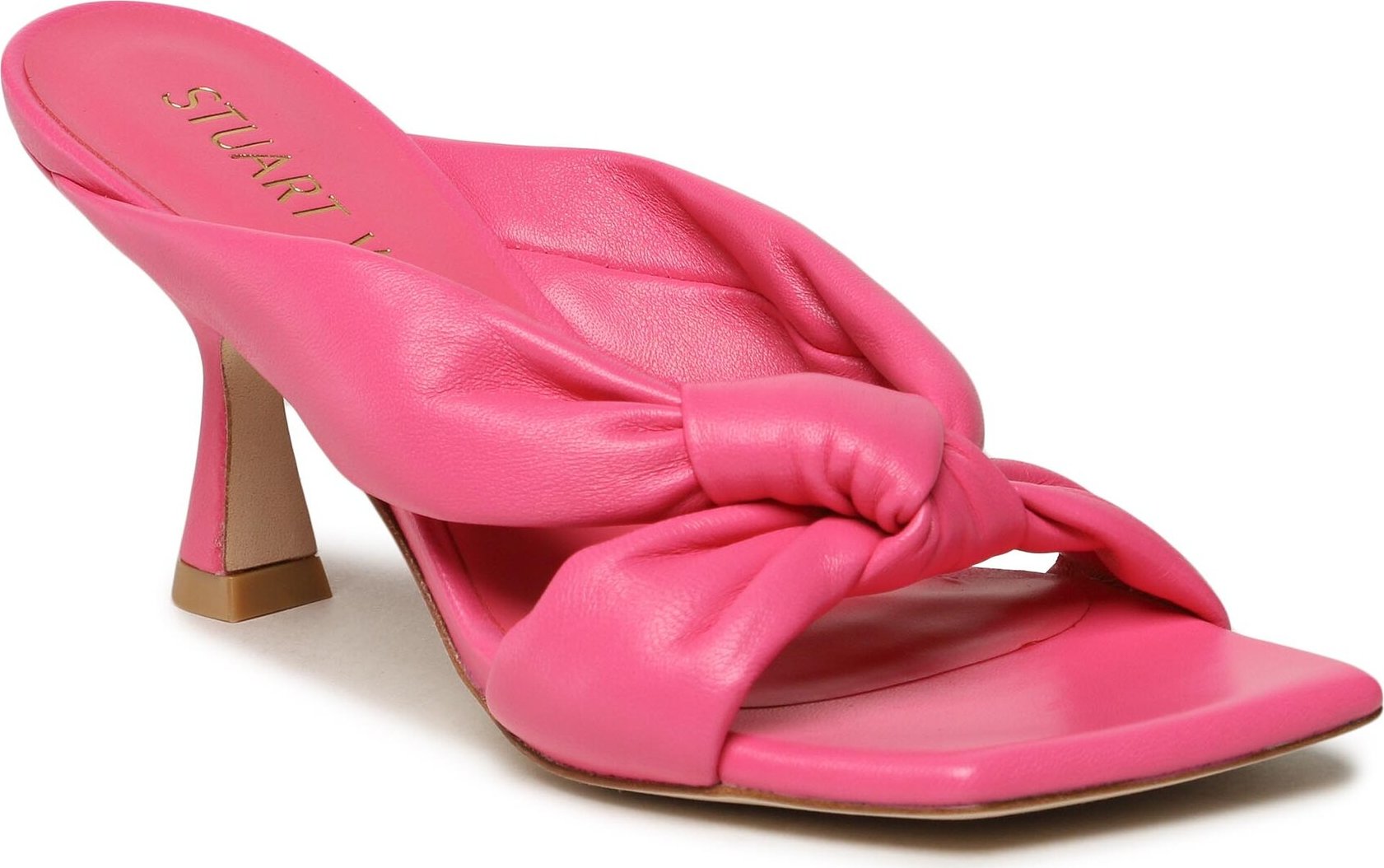 Nazouváky Stuart Weitzman Playa 75 Knot Sandal S7073 Hot Pink