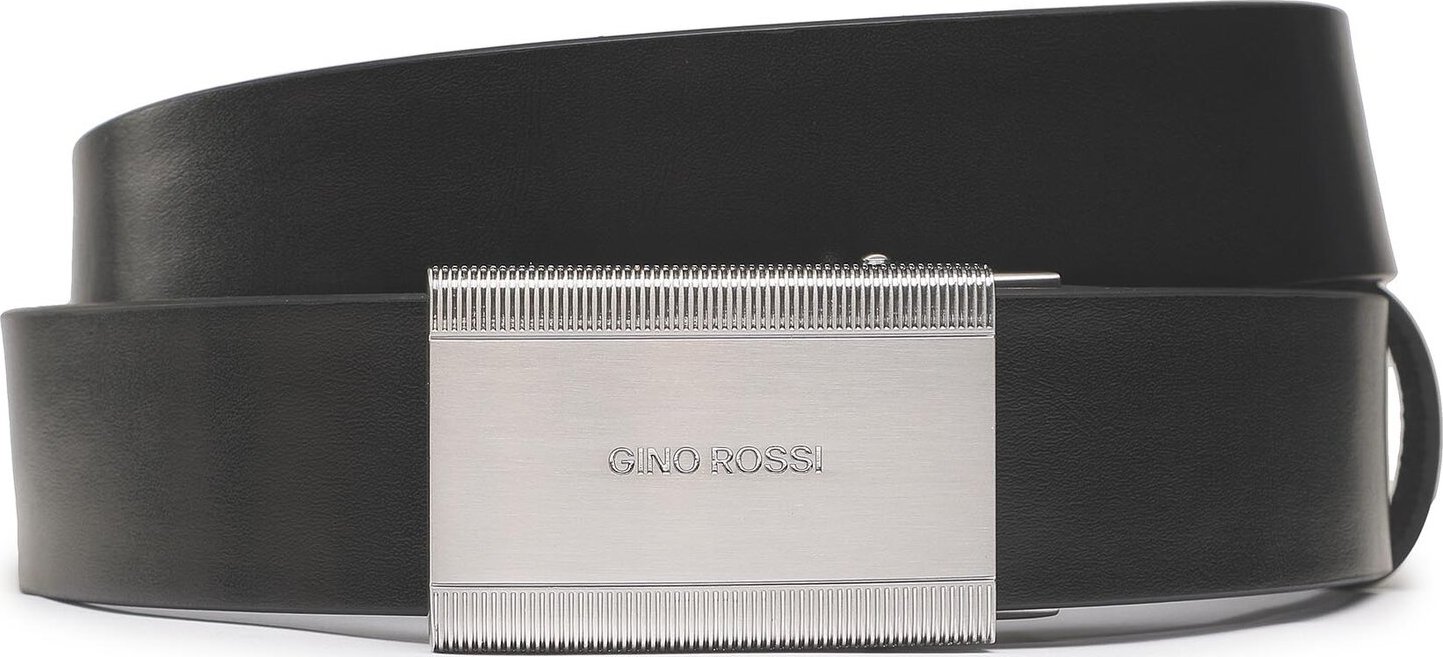 Pánsky opasok Gino Rossi AGW-L-406-10-08 Black