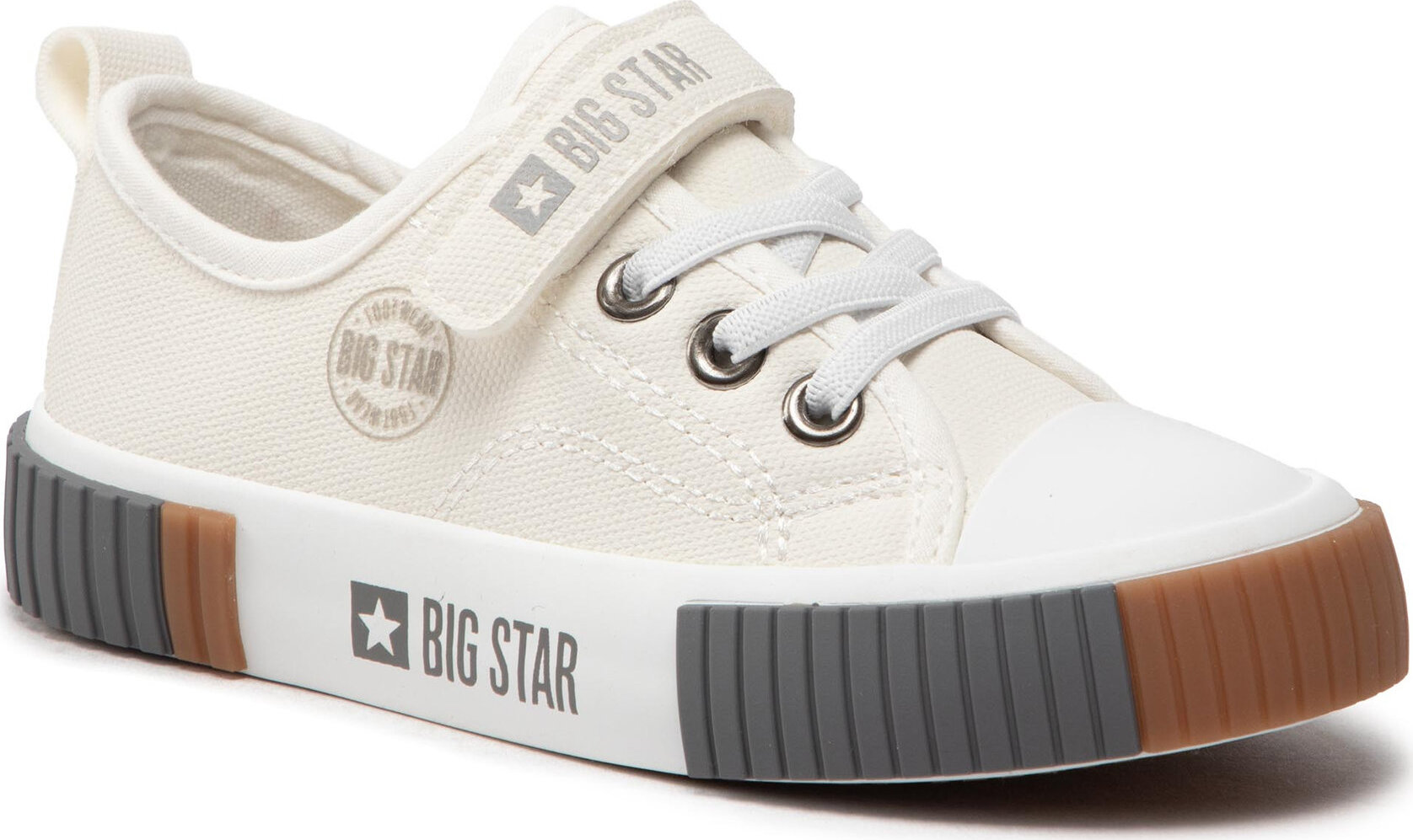 Plátenky Big Star Shoes KK374011 White