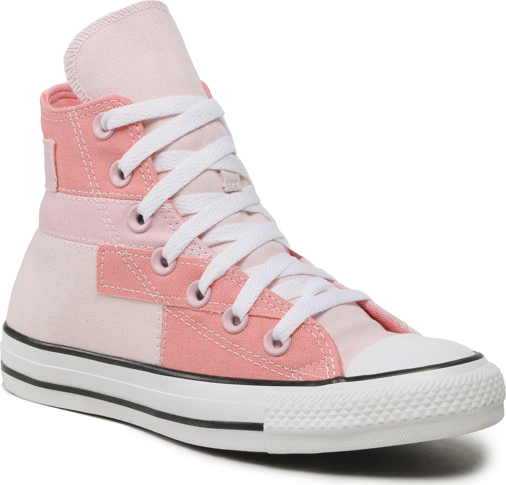 Plátenky Converse Chuck Taylor All Star Patchwork A06024C White/Pink