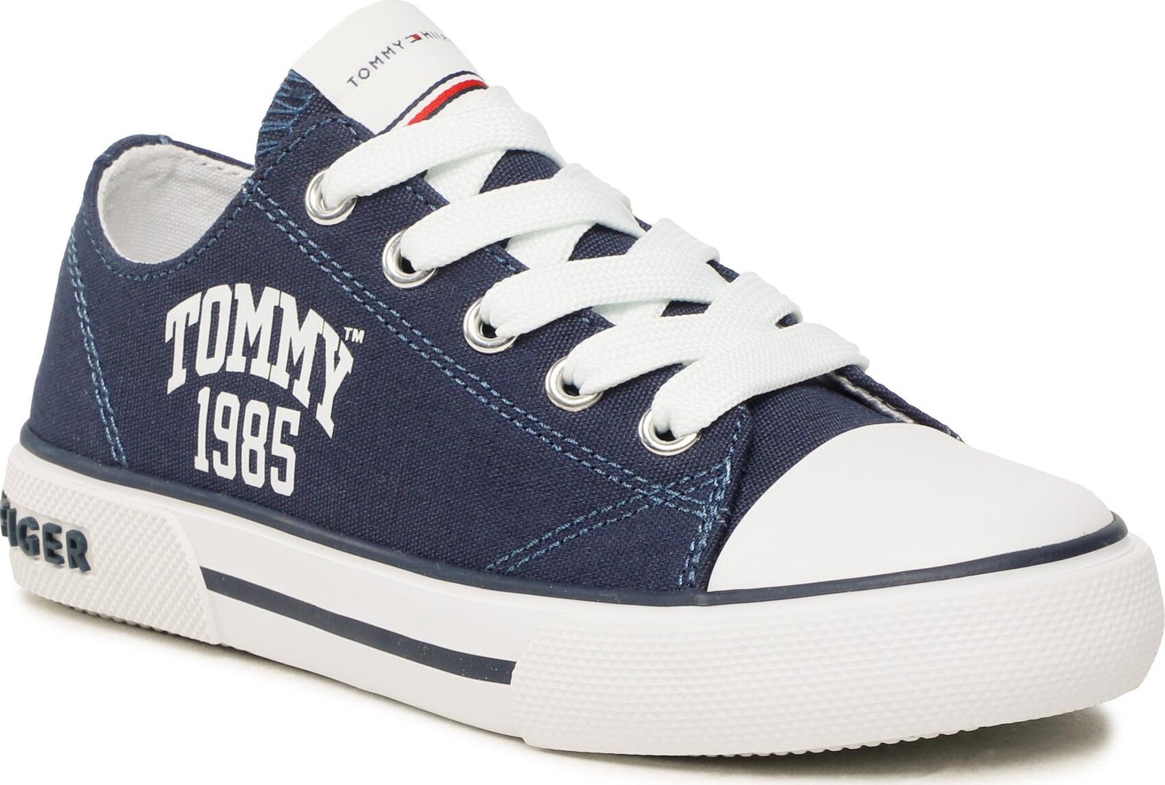 Plátenky Tommy Hilfiger Varisty Low Cut Lace-Up Sneaker T3X9-32833-0890 M Blue 800