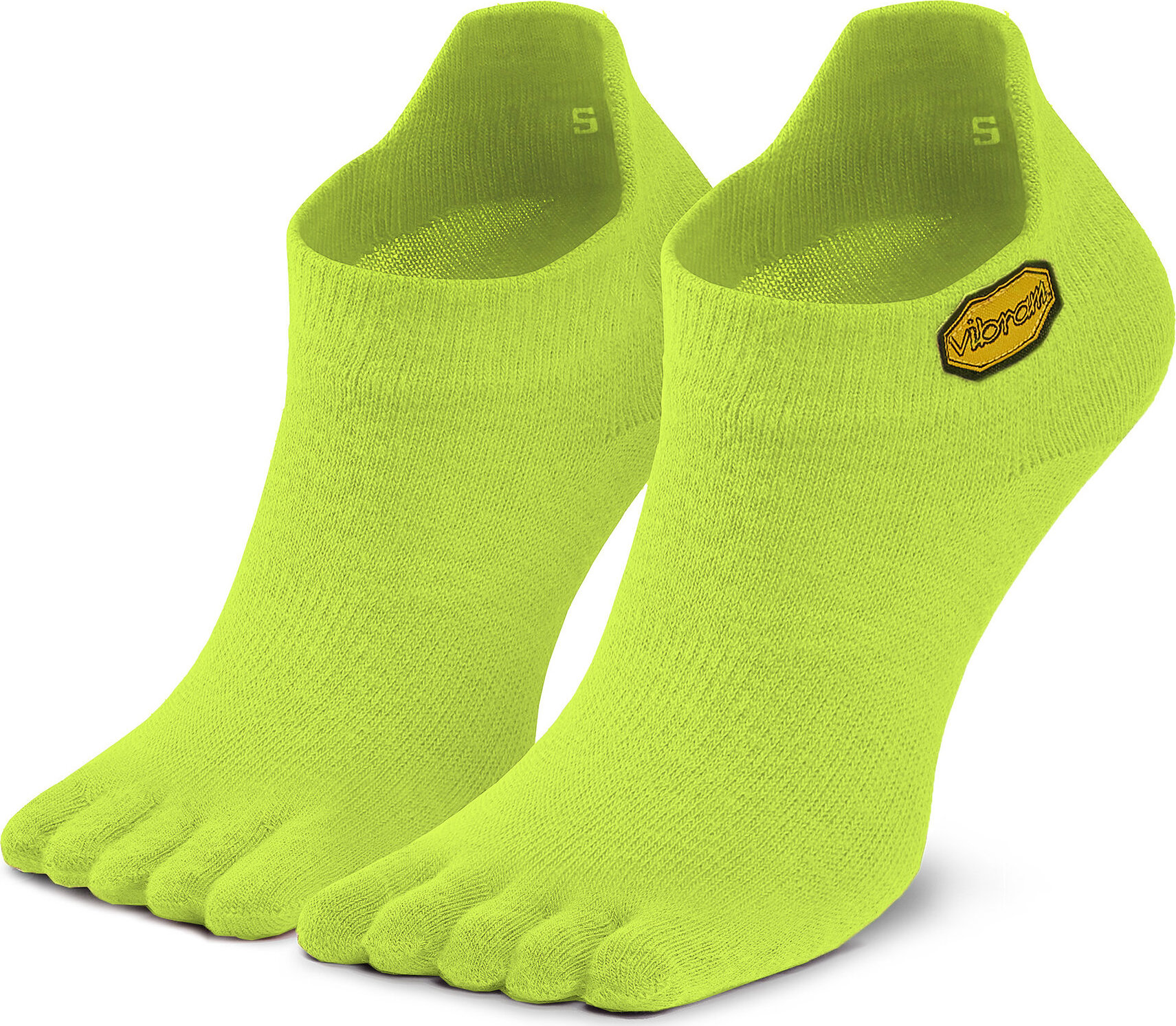 Ponožky Kotníkové Unisex Vibram Fivefingers Athletic No Show S18N02 Yellow