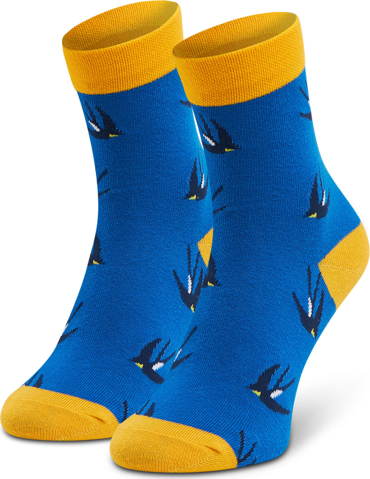 Ponožky Vysoké Unisex Dots Socks DTS-SX-448-N Modrá