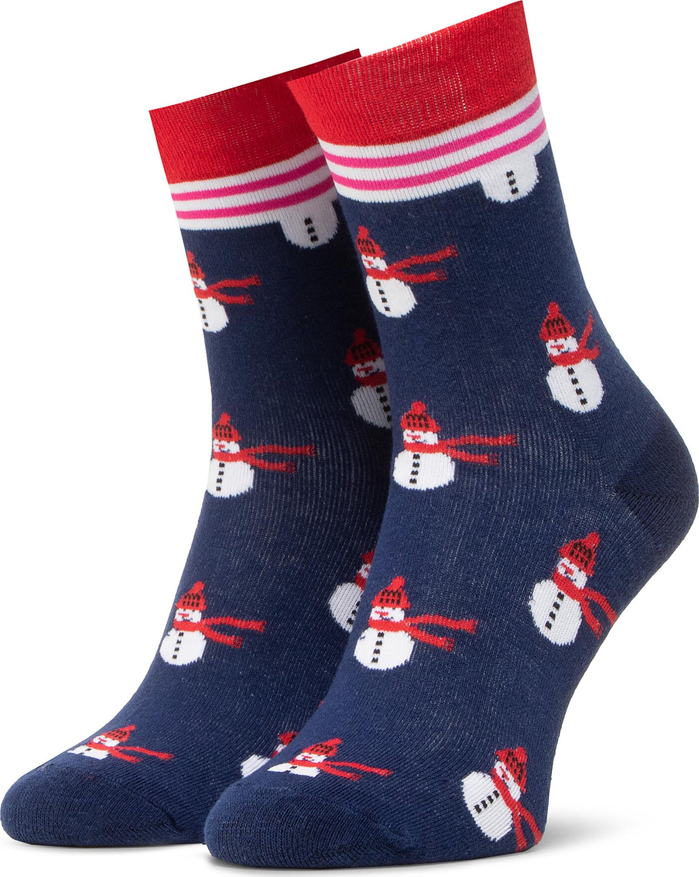 Ponožky Vysoké Unisex Dots Socks DTS-SX-477-G Tmavomodrá