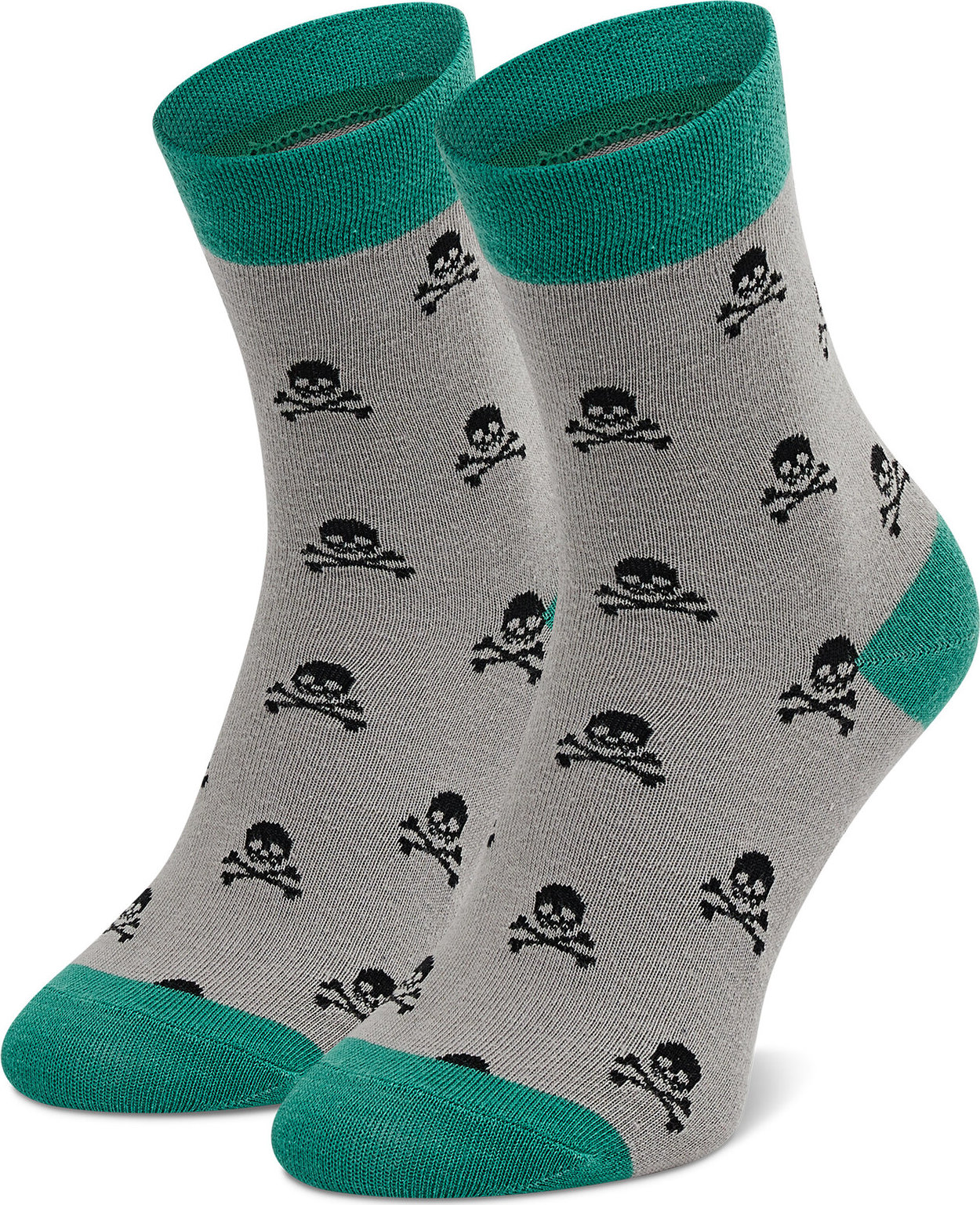 Ponožky Vysoké Unisex Dots Socks SX-414-S Sivá