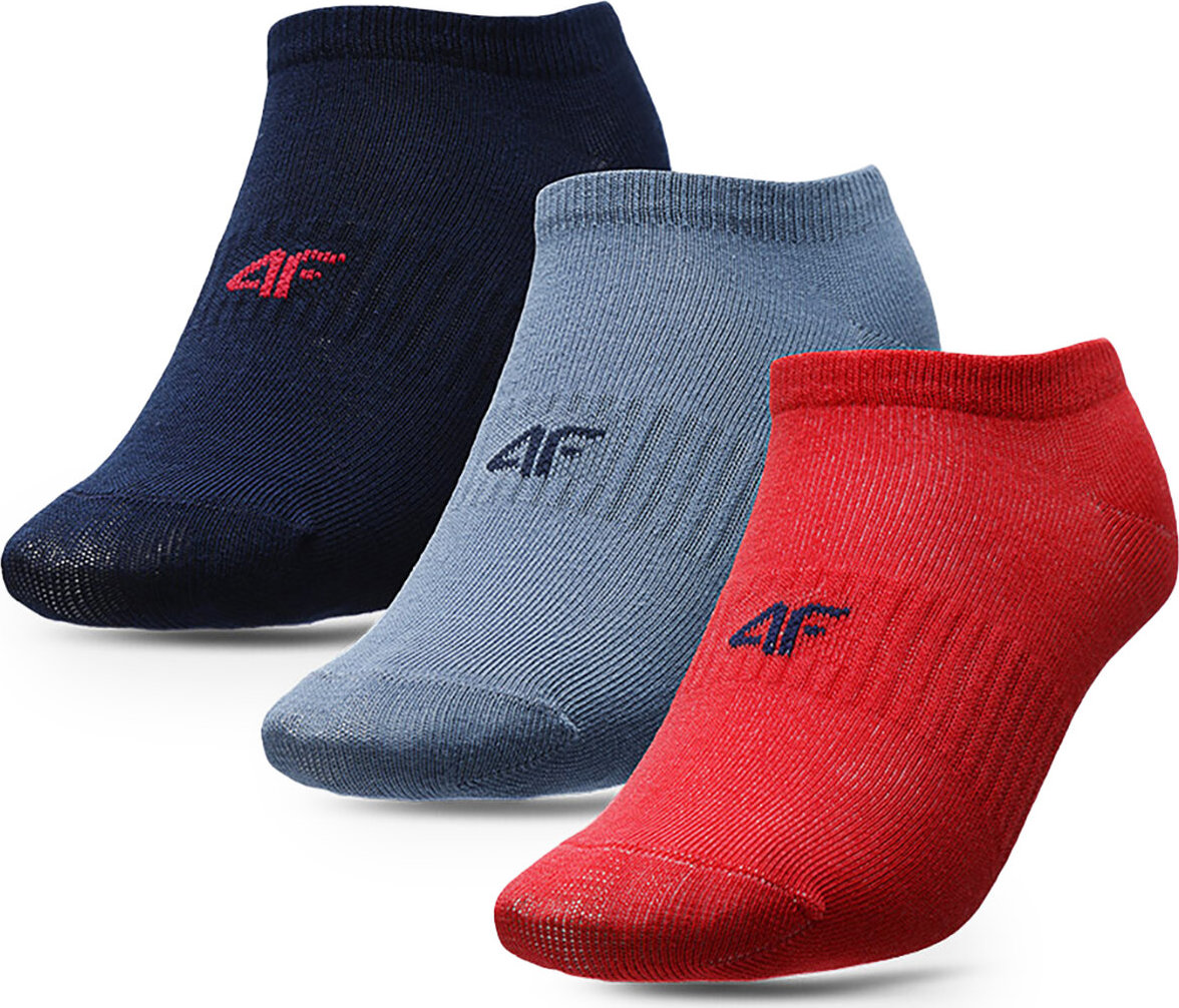 Sada 3 párů dětských nízkých ponožek 4F 4FJSS23USOCM103 92S
