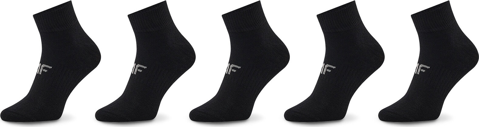 Sada 5 párů dámských nízkých ponožek 4F 4FAW22-USOCF076 20S