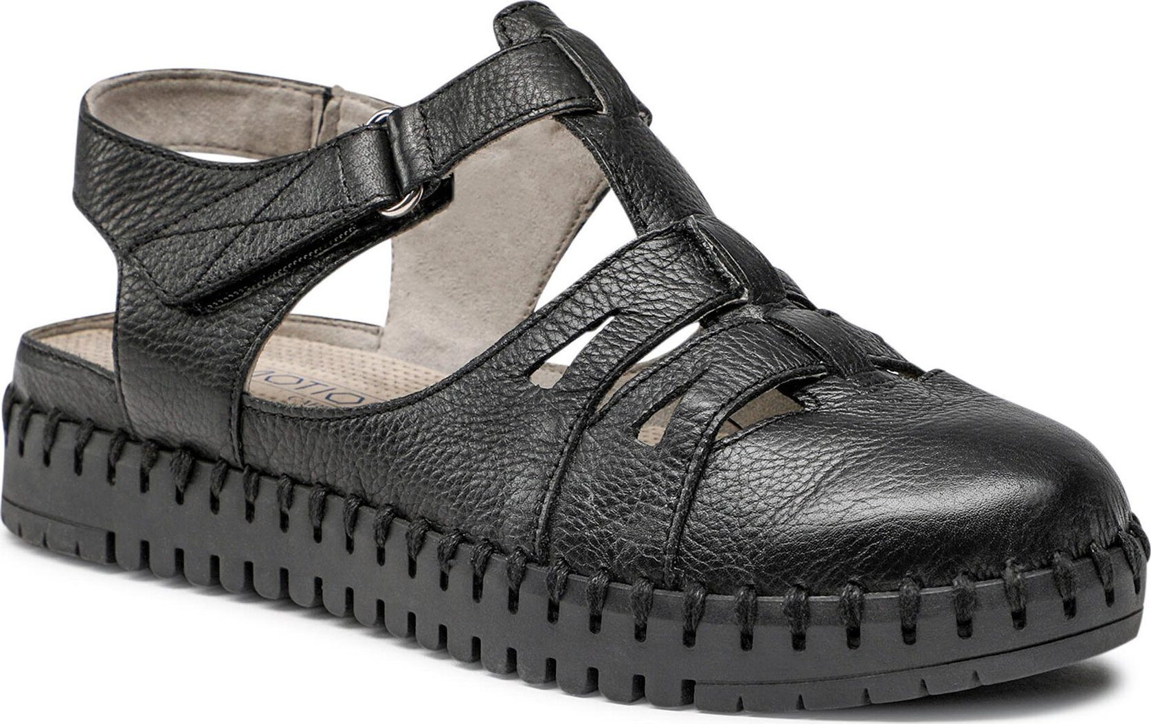Sandále Caprice 9-28651-28 Black Nappa 022
