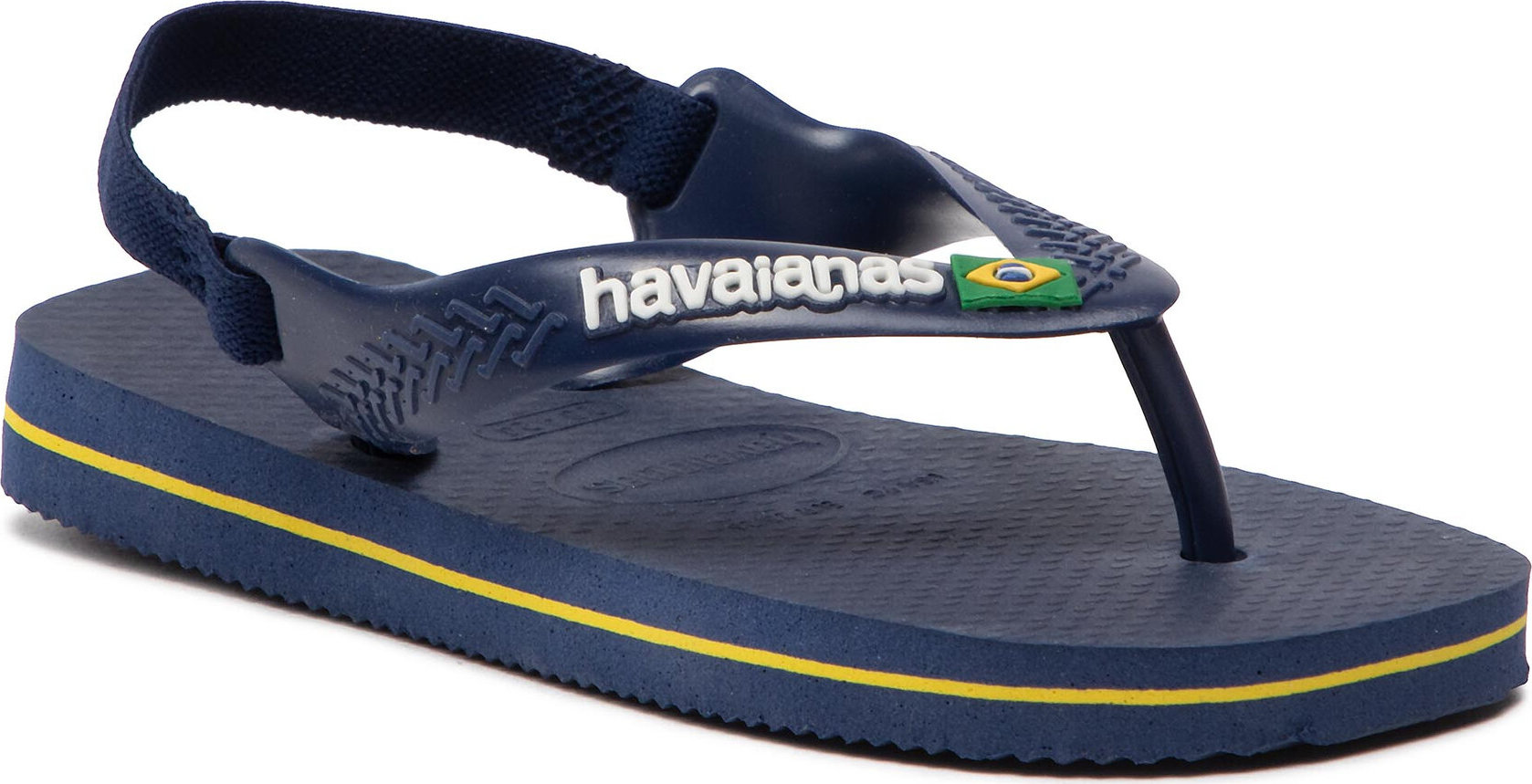 Sandále Havaianas Brasil Logo 41405773587 Marine/Yellow Cit