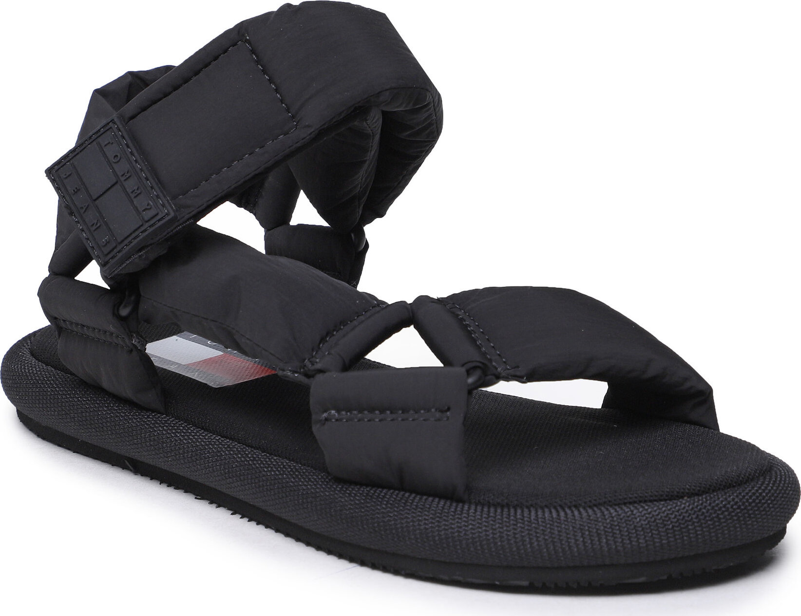 Sandály Tommy Jeans Poppy Soft Padded EN0EN02120 Black 0GJ
