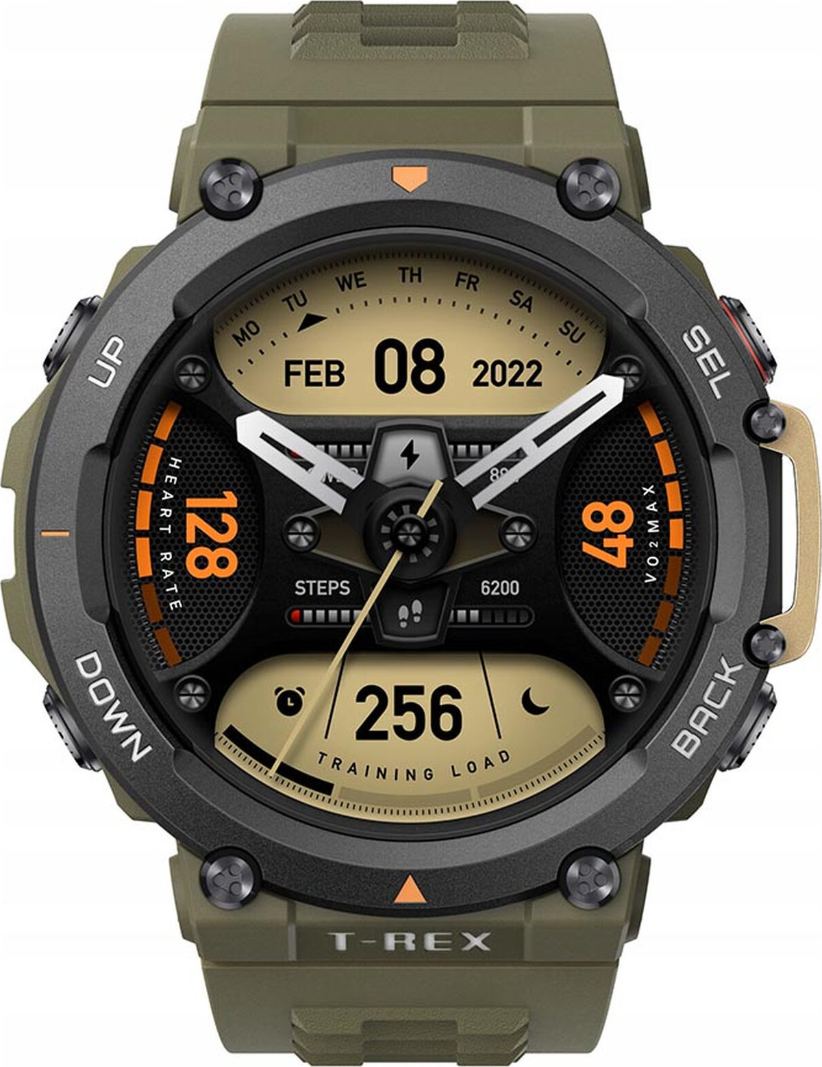 Smart hodinky Amazfit T-Rex 2 Wild Green