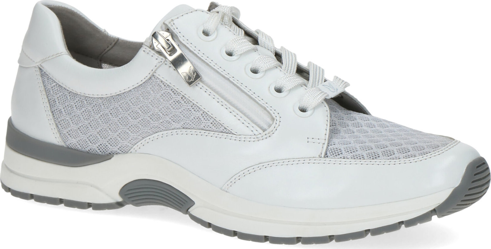 Sneakersy Caprice 9-23704-20 White Nappa Co 133