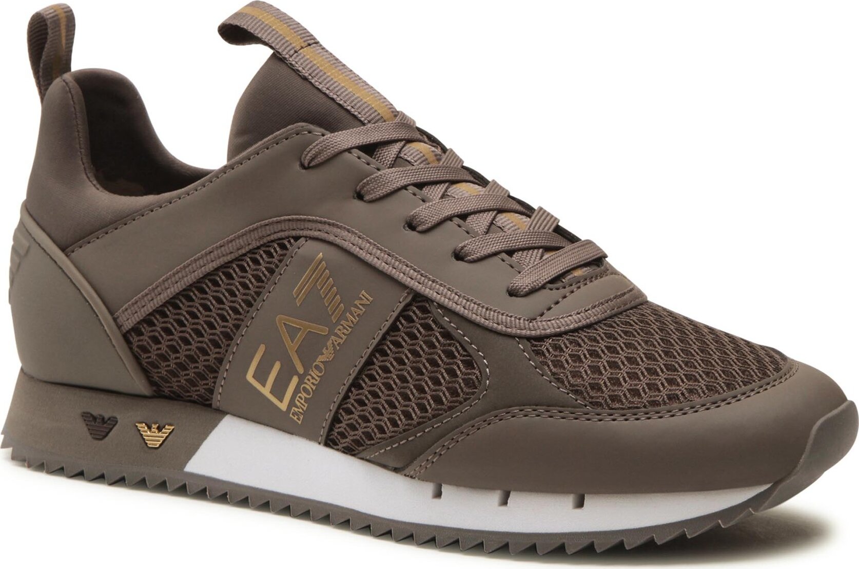 Sneakersy EA7 Emporio Armani X8X027 XK050 S294 Falcon/Gold