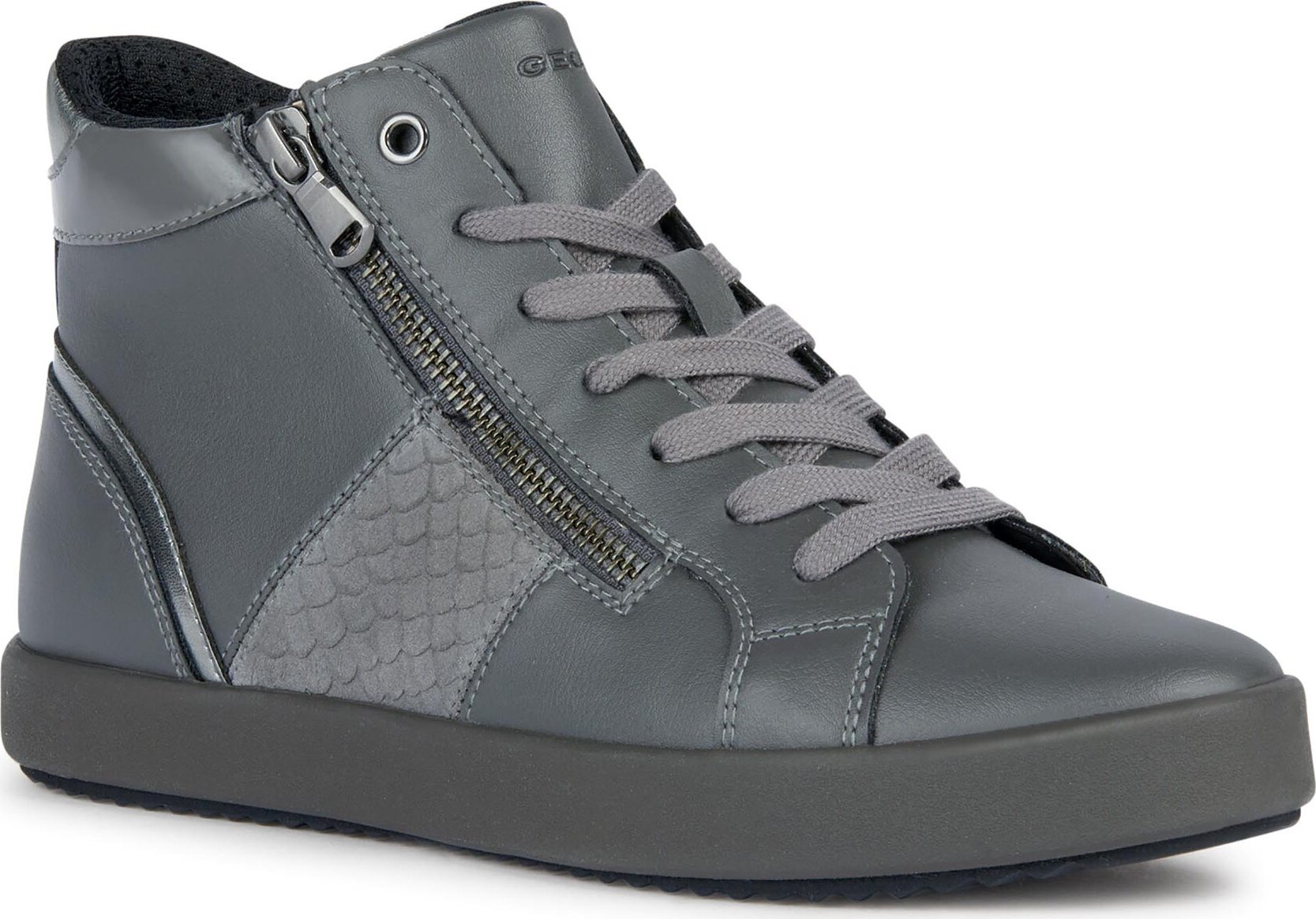 Sneakersy Geox D Blomiee D366HD 054BS C9002 Dk Grey