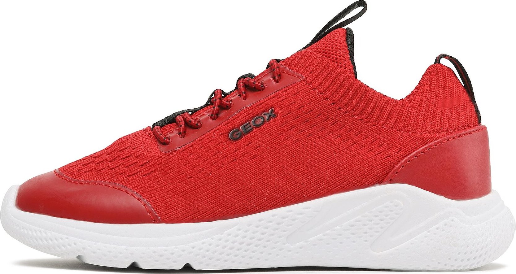 Sneakersy Geox J Sprintye Boy J25GBA0006KC0020 S Red/Black