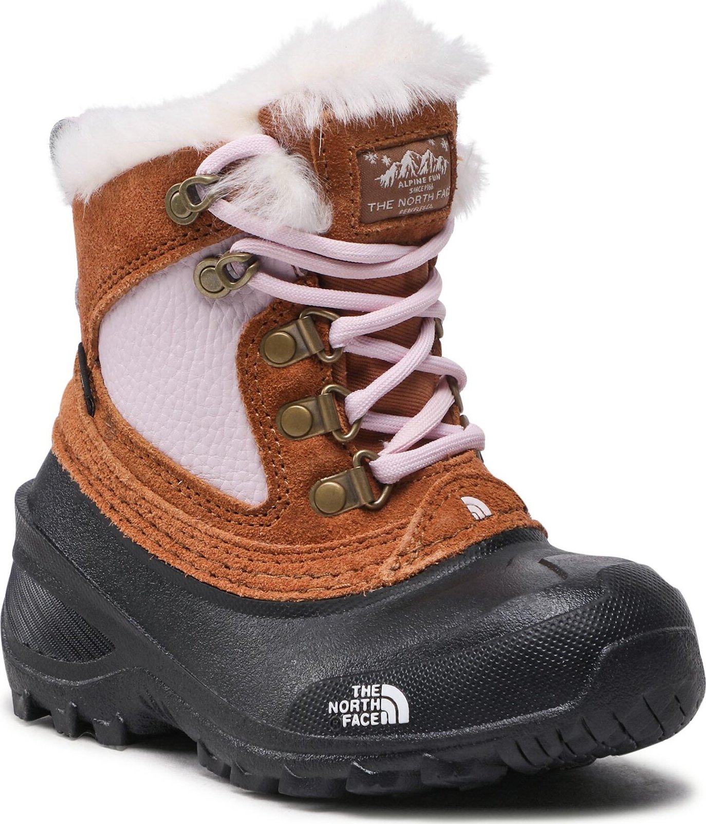 Snehule The North Face Youth Shellista Extreme NF0A2T5V9ZW1 Toasted Brown/Lavender Fog