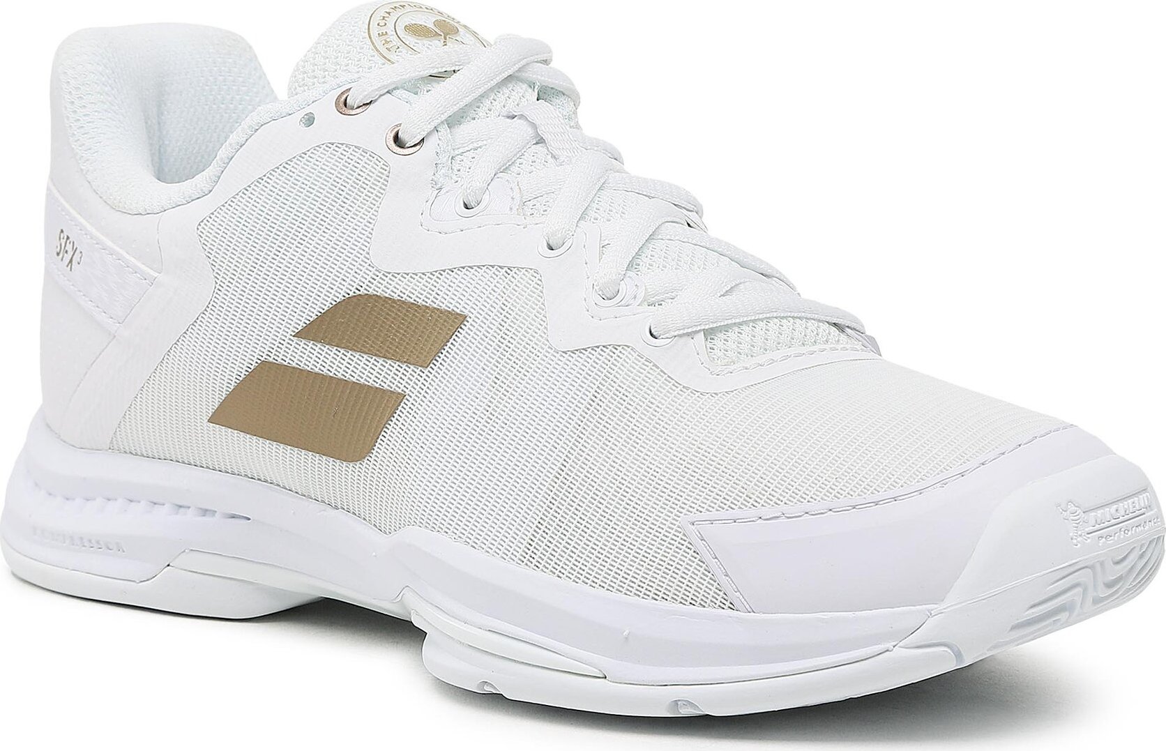 Topánky Babolat Sfx3 All Court Wim Women 31S23885 White/Gold