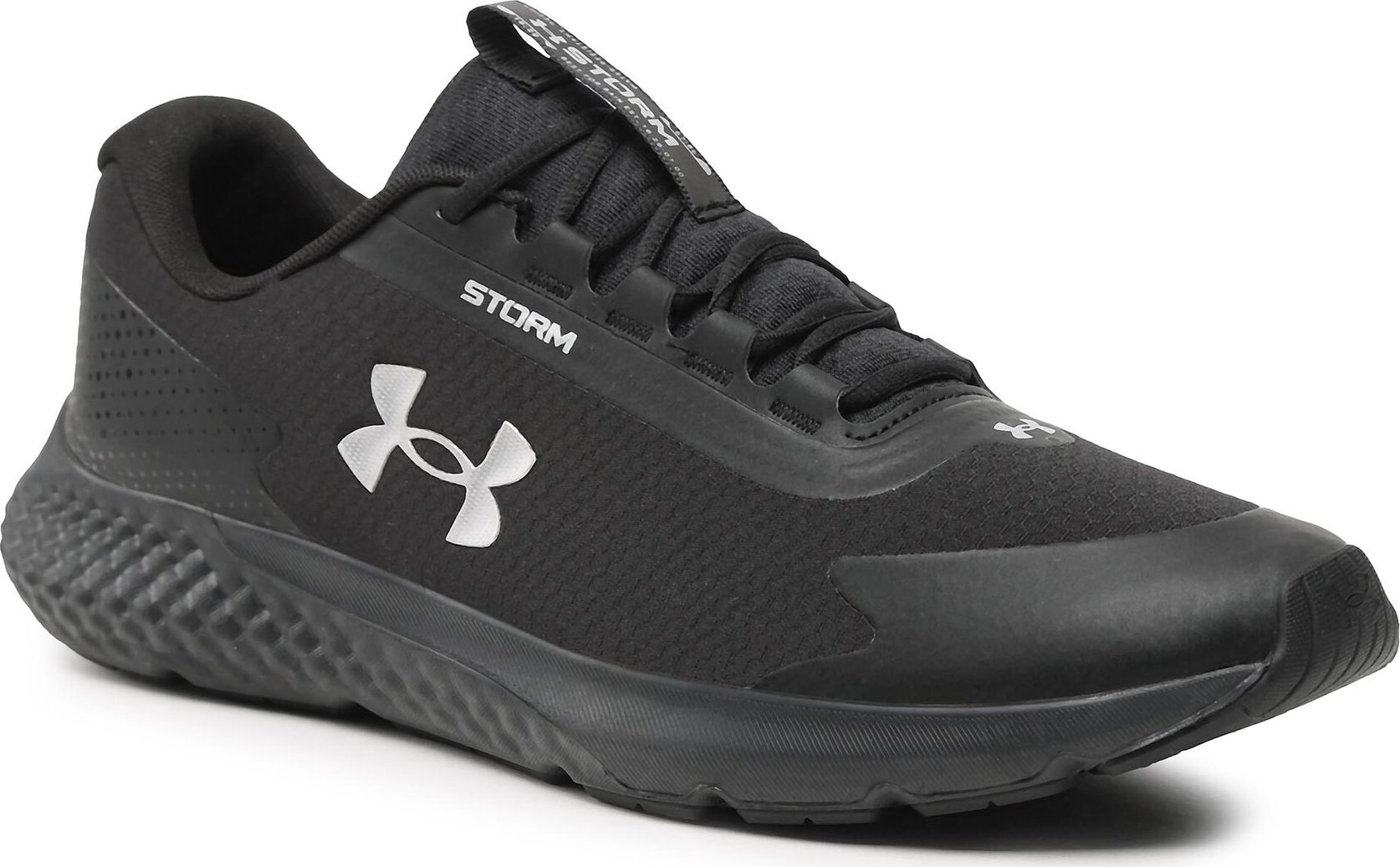 Topánky Under Armour Ua Charged Rouge 3 Storm 3025523-003 Black/Black/Metallic Silver