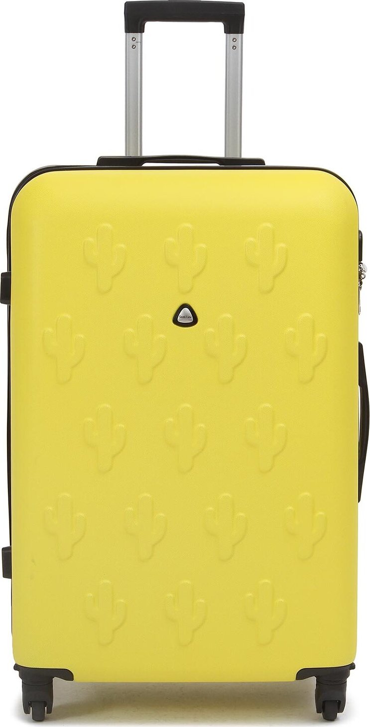 Velký tvrdý kufr Semi Line T5565-5 Žlutá