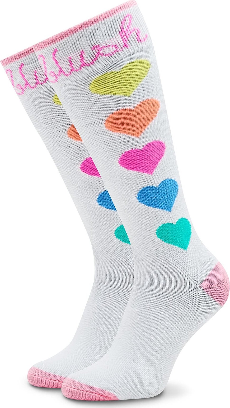 Vysoké detské ponožky Billieblush U10513 White 10P
